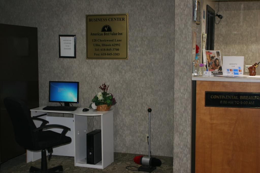 Americas Best Value Inn Ullin Mounds Bagian luar foto